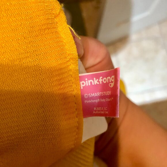 [Kids 3-4T] Plush Baby Shark Halloween Costume Jumpsuit One Piece Toddler - Picture 6 of 7